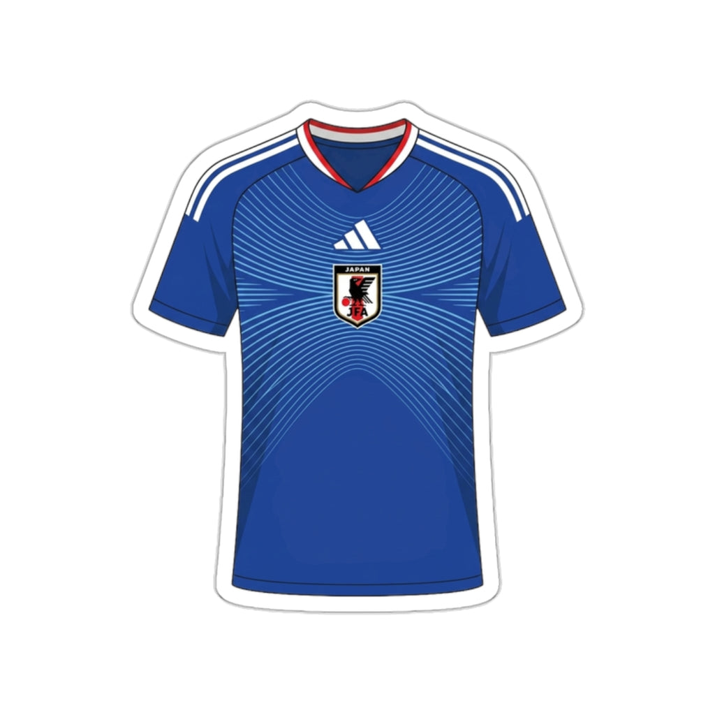 Japan 2026 Home Kit Die-Cut Sticker – Samurai Blue Soccer Decal