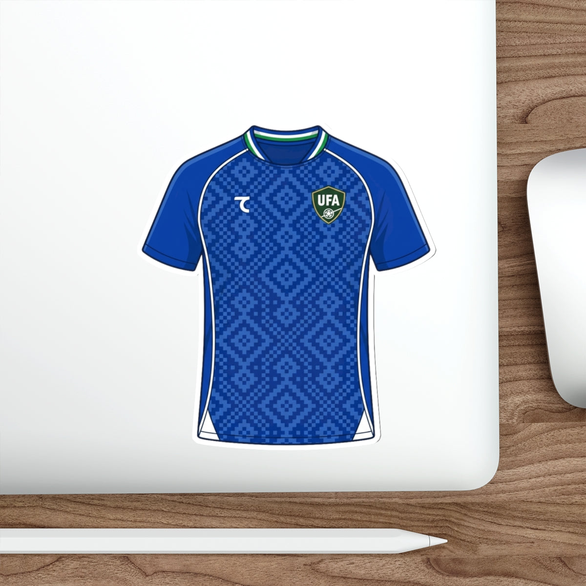 Uzbekistan 2026 Home Kit Die-Cut Sticker – Football Vinyl Decal