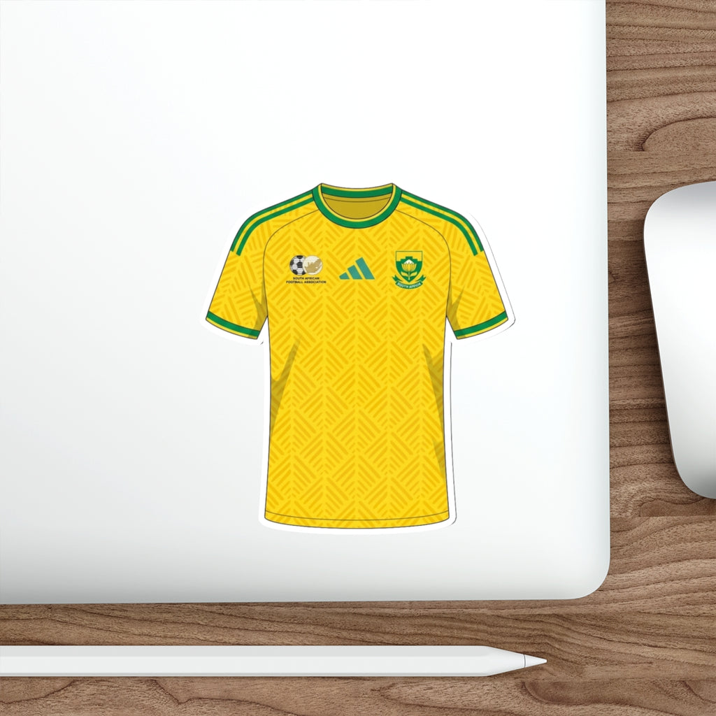 South Africa 2026 Home Kit Die-Cut Sticker – Football Vinyl Decal