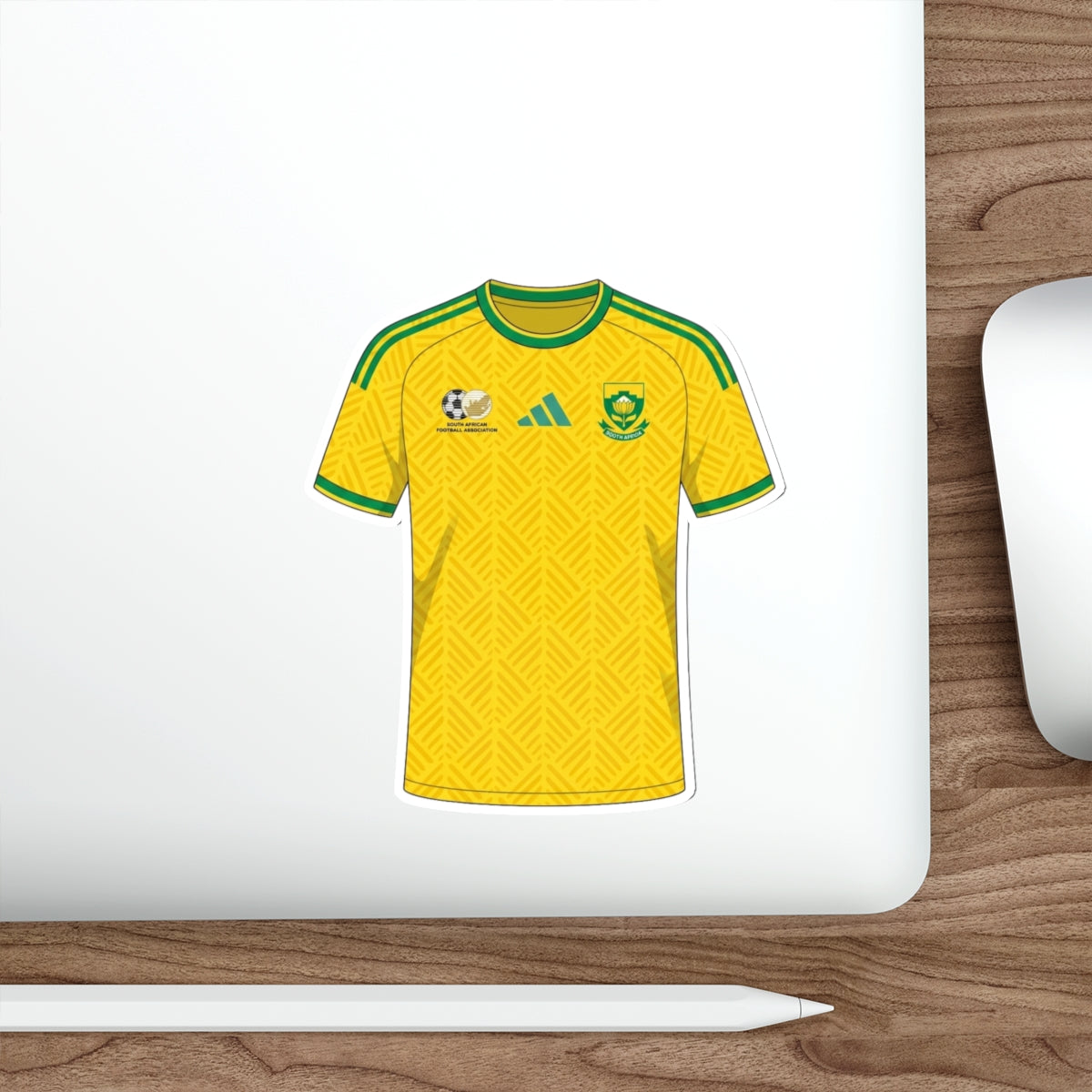 South Africa 2026 Home Kit Die-Cut Sticker – Football Vinyl Decal