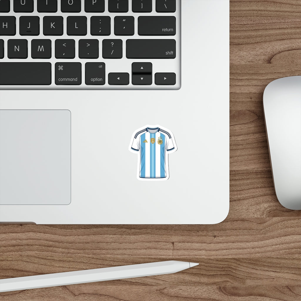 Argentina 2026 Home Kit Die-Cut Sticker – Football Vinyl Decal
