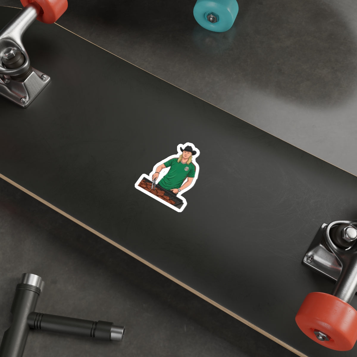 Erling Haaland - El Haaland Norteño Asador Sticker