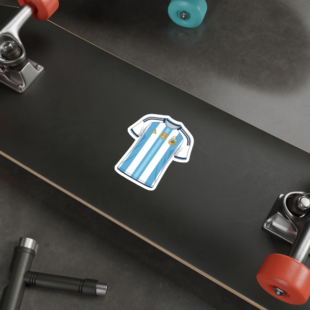 Argentina 2026 Home Kit Die-Cut Sticker – Football Vinyl Decal