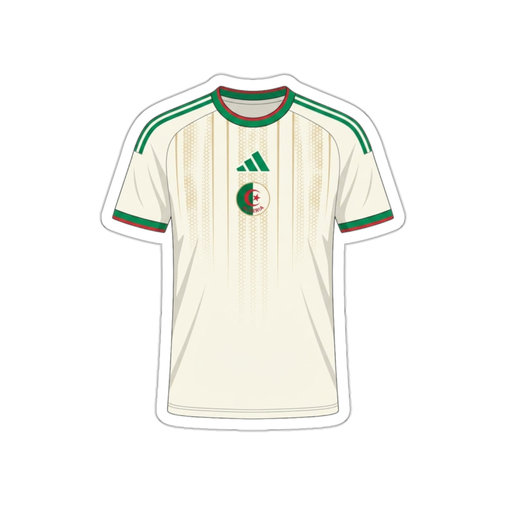 Algeria 2026 Home Kit Die-Cut Sticker – Football Vinyl Decal