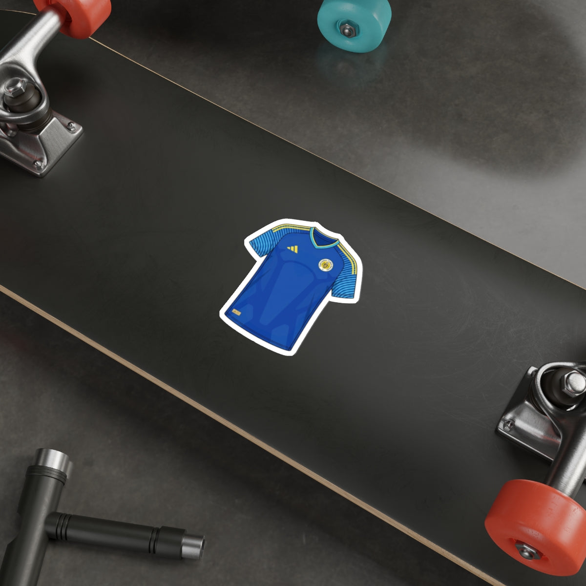 Curaçao 2026 Home Kit Die-Cut Sticker – Football Vinyl Decal
