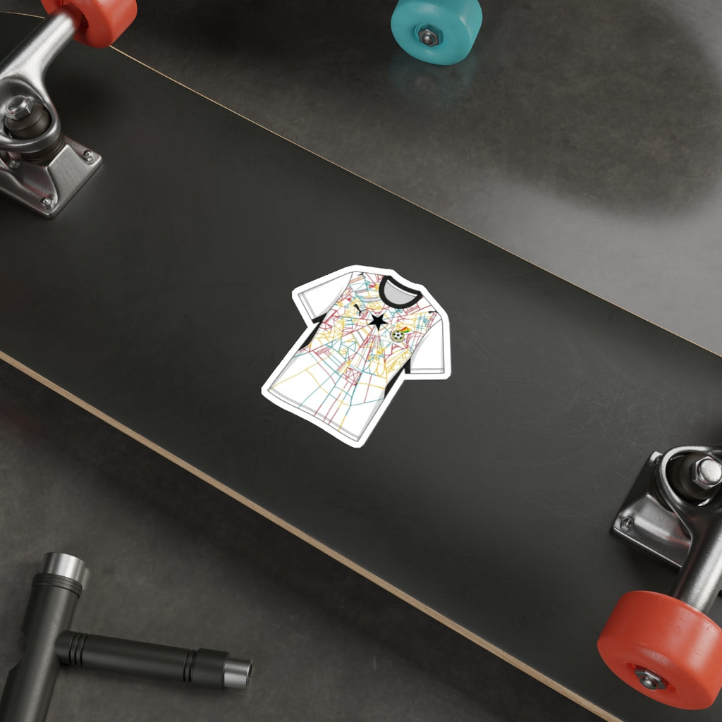 Ghana 2026 Home Kit Die-Cut Sticker – Football Vinyl Decal