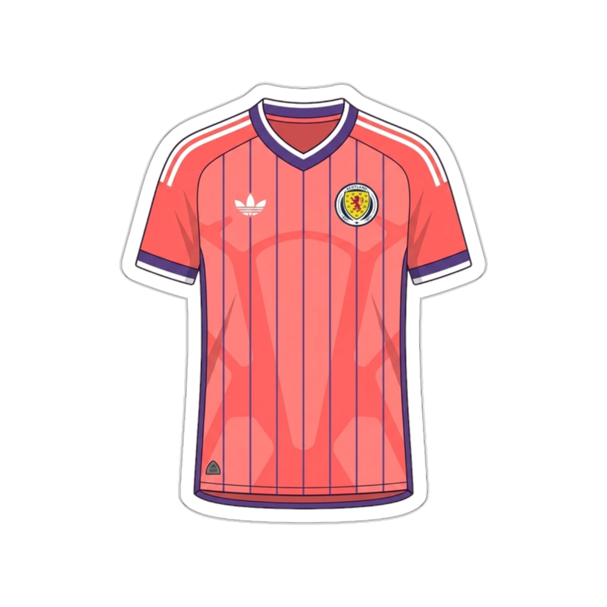 Scotland 2026 Away Kit Die-Cut Sticker – Football Vinyl Decal