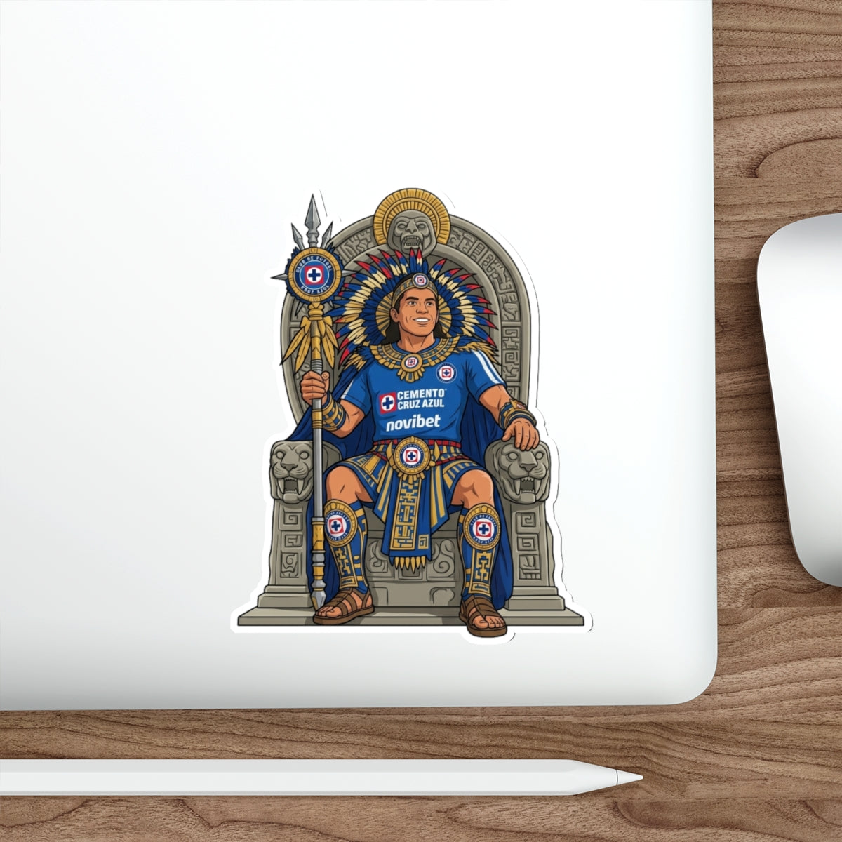 Joel Huiqui Cruz Azul Pre-Hispanic Football Meme Poster