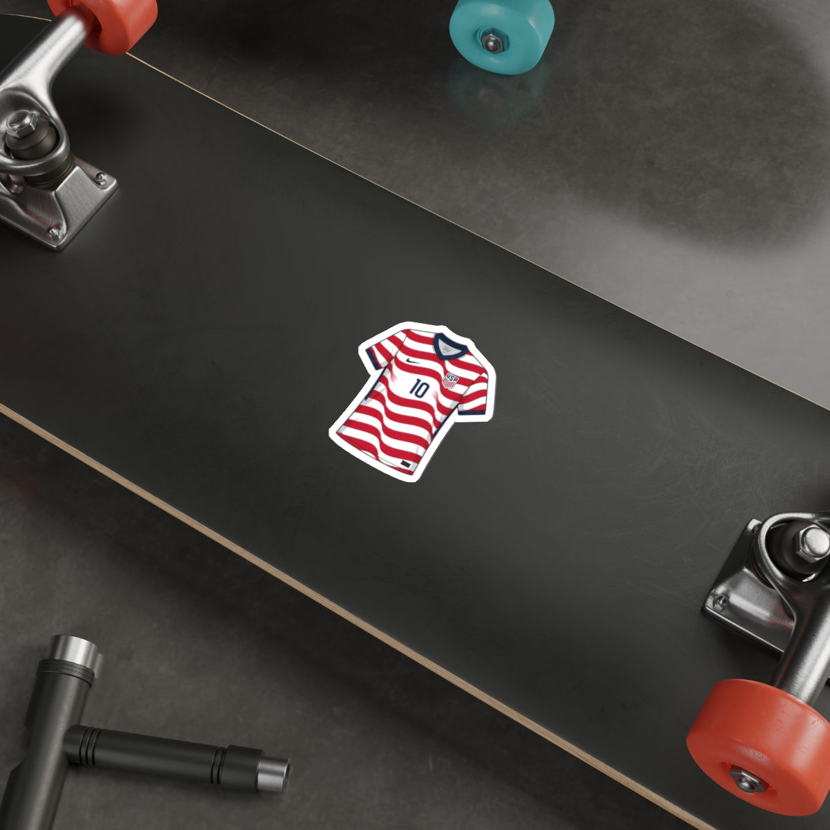 USA 2026 Home Kit Die-Cut Sticker – USMNT Soccer Vinyl Decal