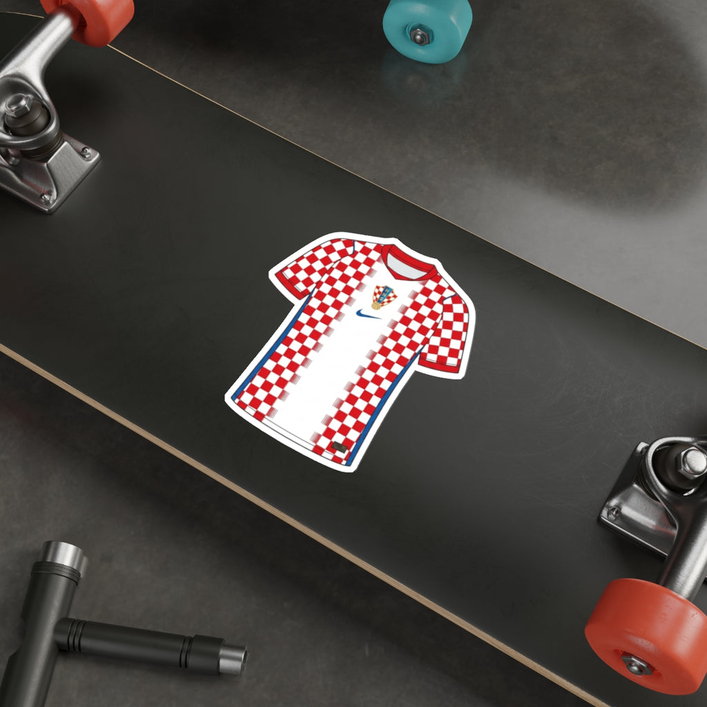 Croatia 2026 Home Kit Die-Cut Sticker – Football Vinyl Decal