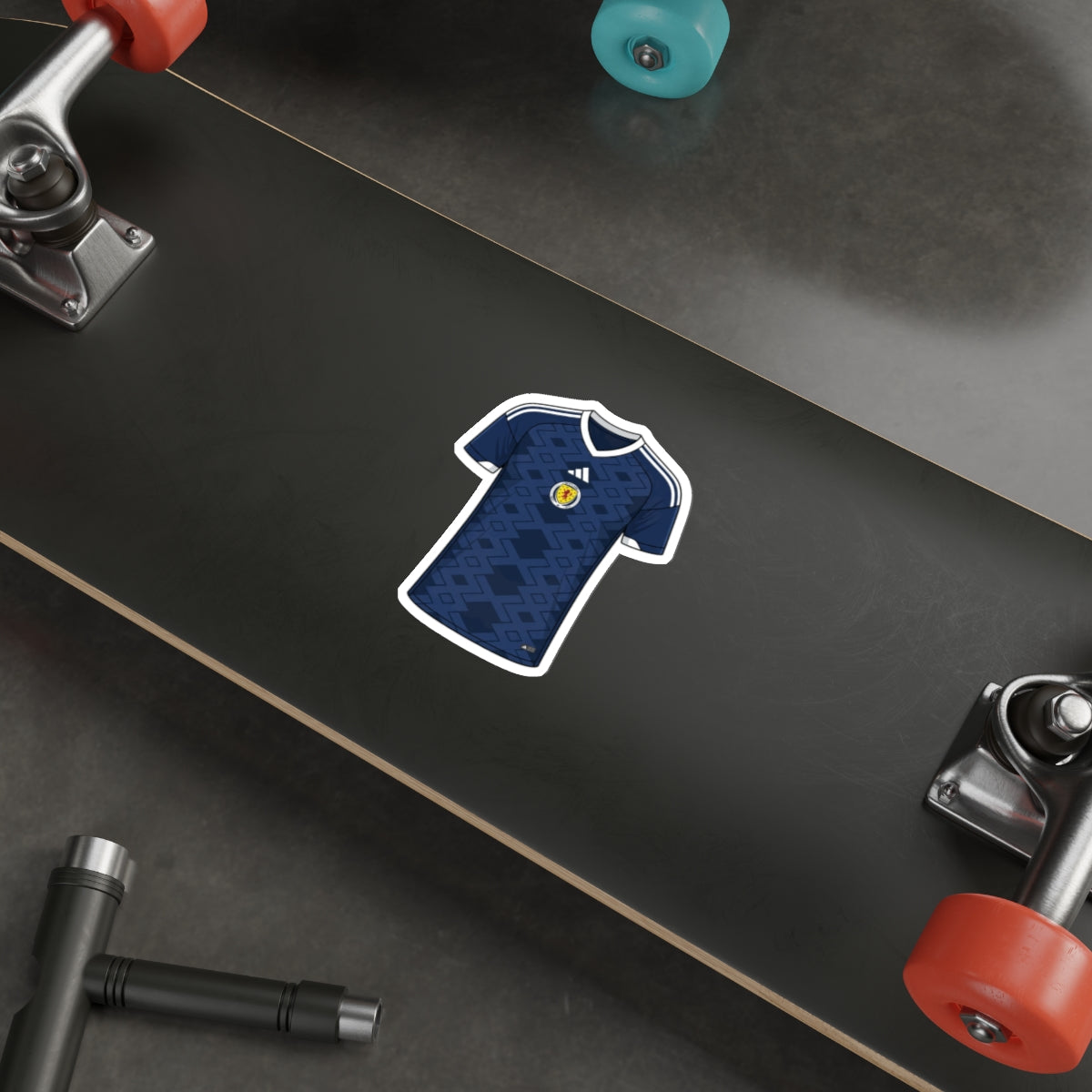 Scotland 2026 Home Kit Die-Cut Sticker – Football Vinyl Decal