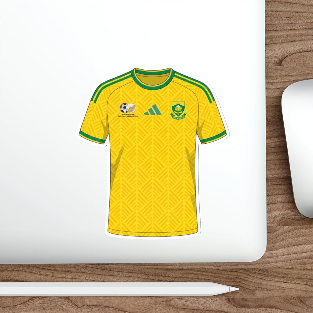 South Africa 2026 Home Kit Die-Cut Sticker – Football Vinyl Decal