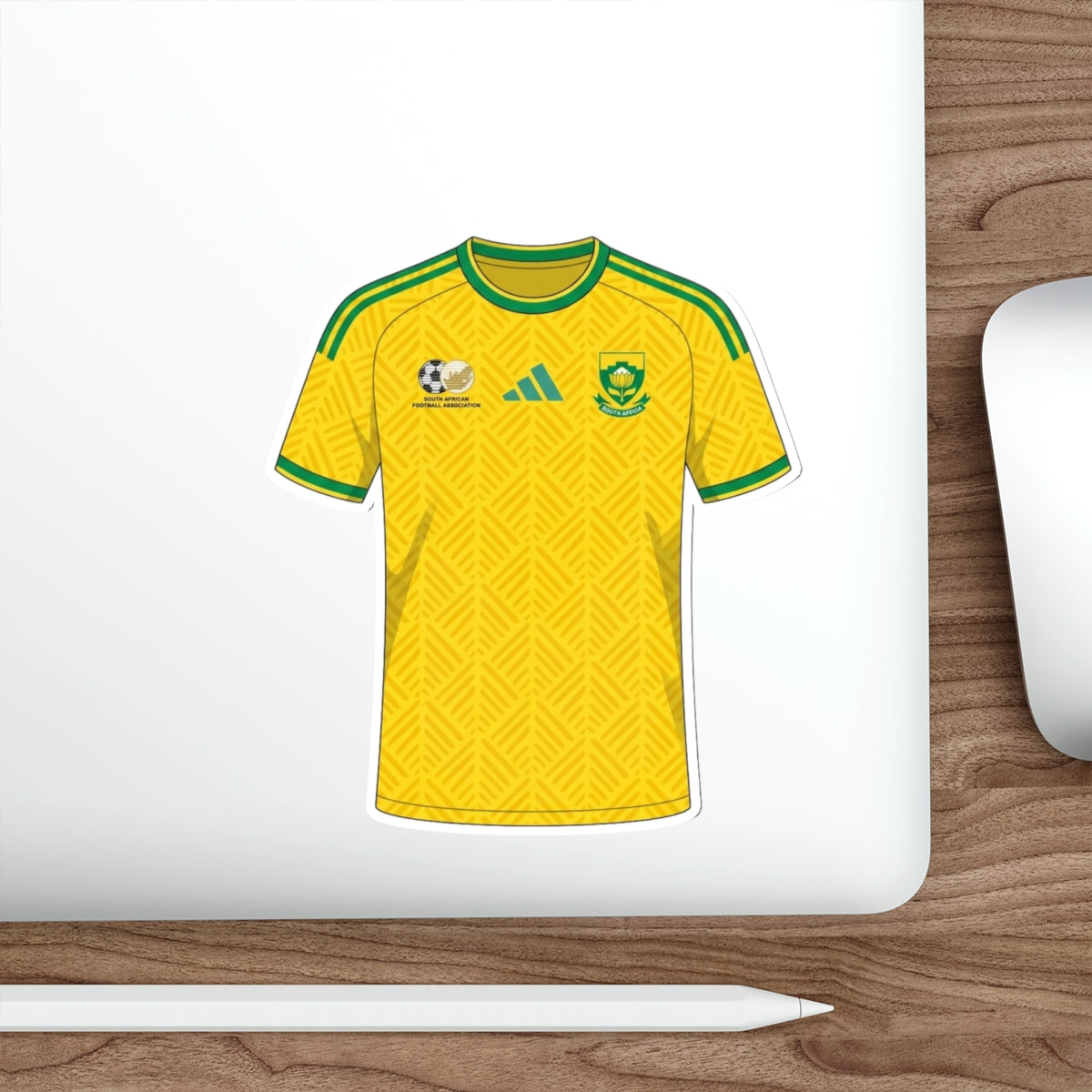 South Africa 2026 Home Kit Die-Cut Sticker – Football Vinyl Decal
