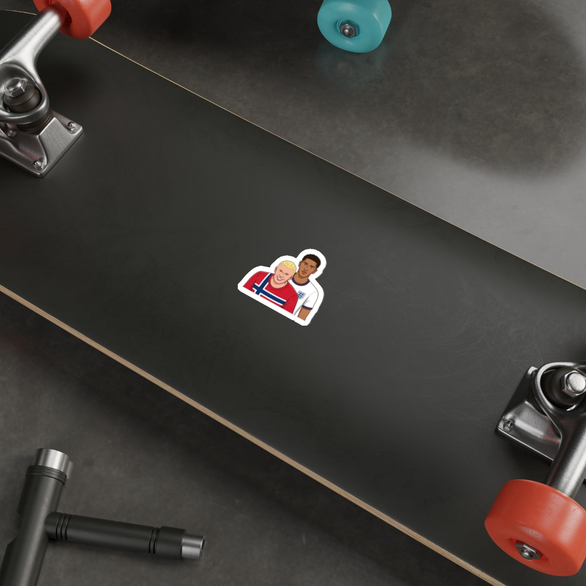 Haaland & Bellingham - ¿Dónde Están Las Rubias? Sticker