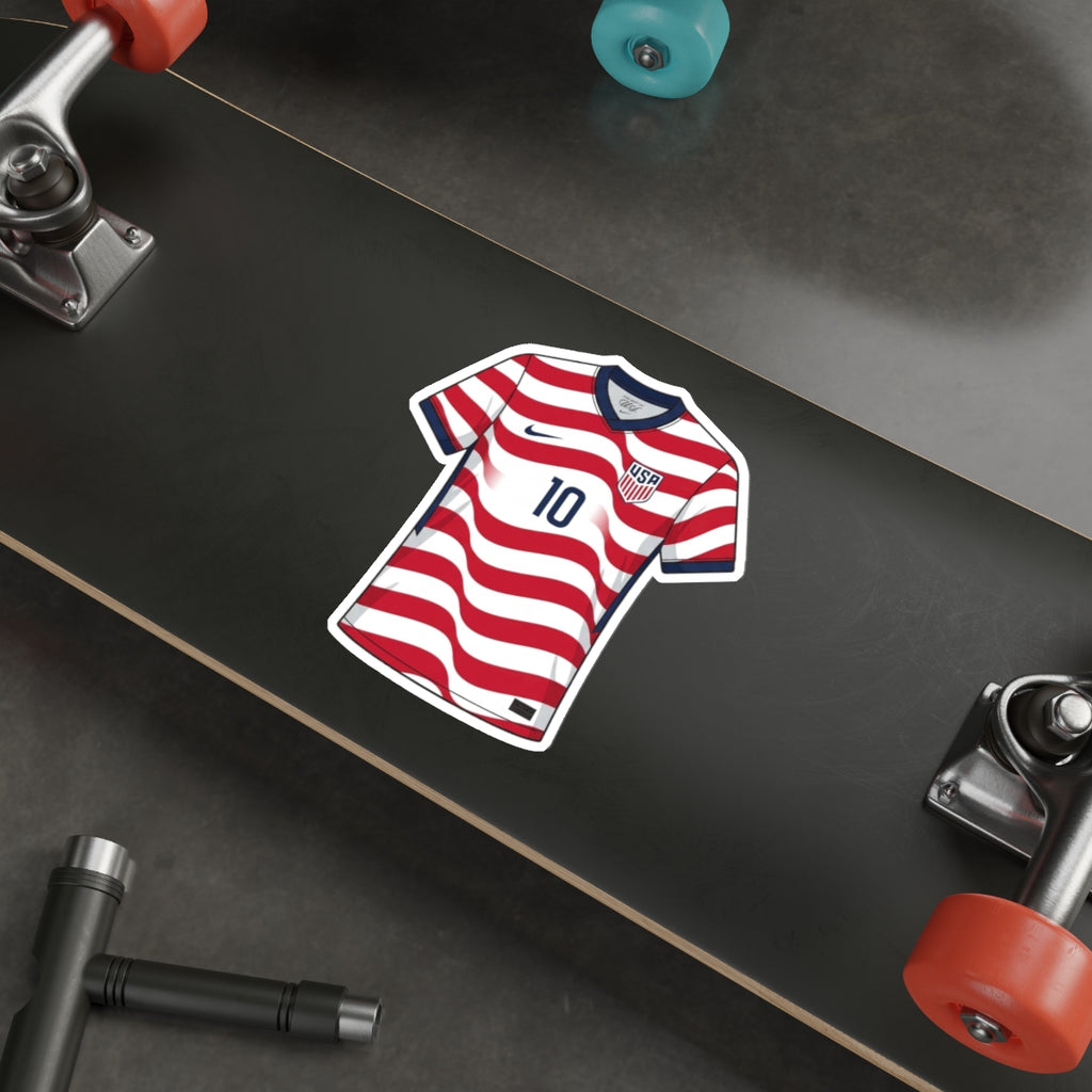 USA 2026 Home Kit Die-Cut Sticker – USMNT Soccer Vinyl Decal