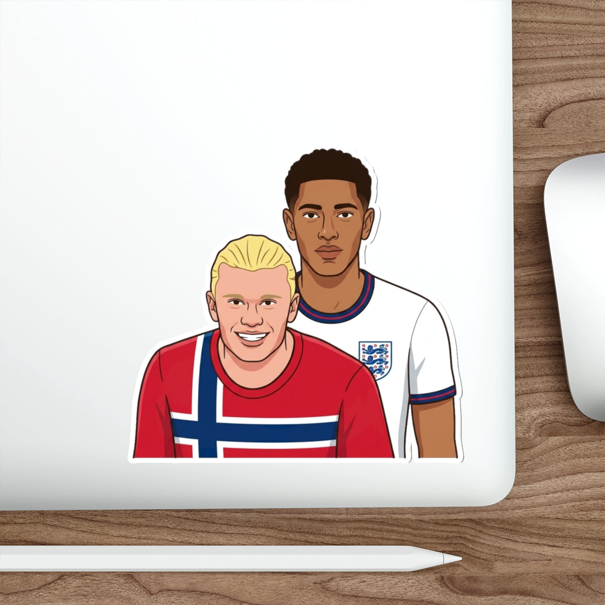 Haaland & Bellingham - ¿Dónde Están Las Rubias? Sticker