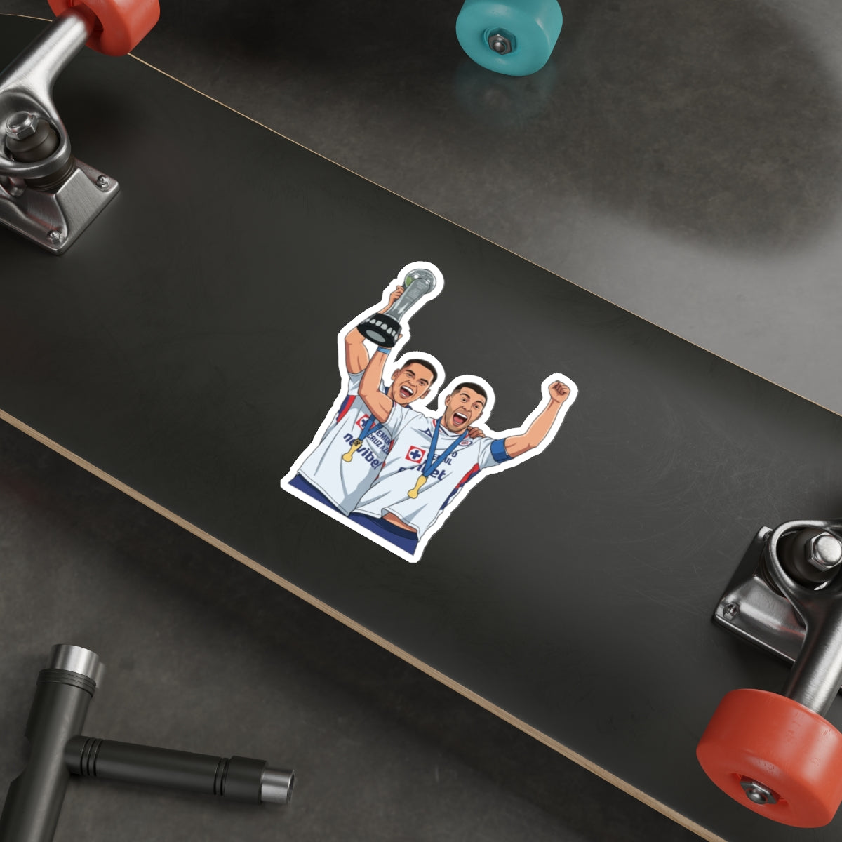 CHARLY Y LIRA - LA DECIMA CLAUSURA 2026 CHAMPIONS STICKER