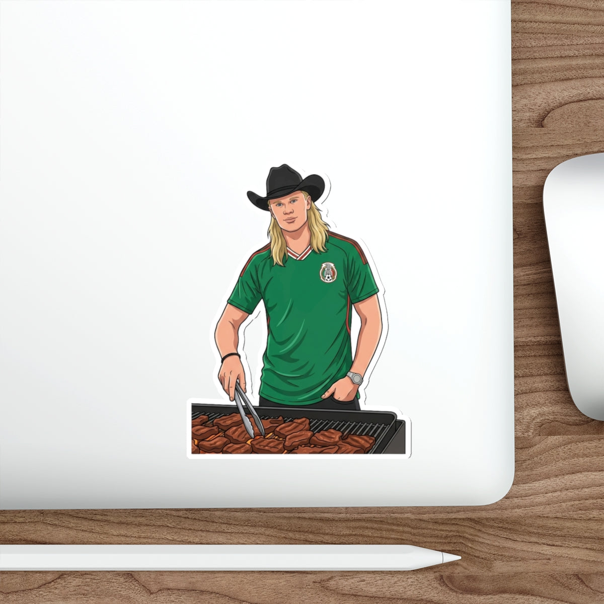 Erling Haaland - El Haaland Norteño Asador Sticker