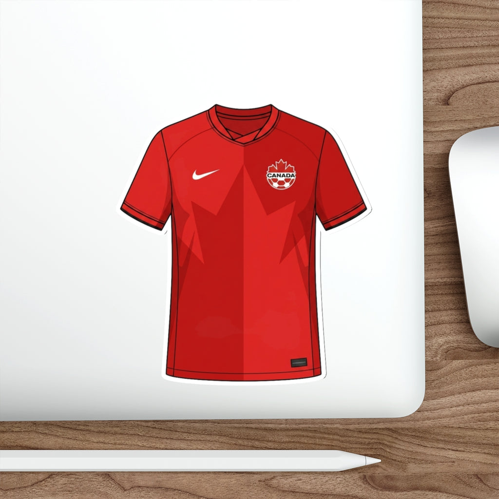 Canada 2026 Home Kit Die-Cut Sticker - Soccer Vinyl Decal