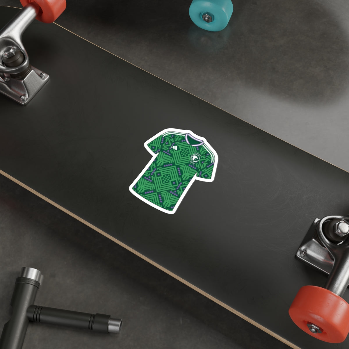 Saudi Arabia 2026 Home Kit Die-Cut Sticker – Football Vinyl Decal