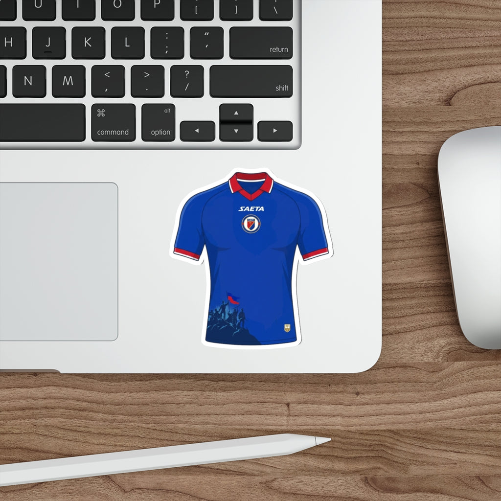 Haiti 2026 Home Kit Die-Cut Sticker – Les Grenadiers Vinyl Decal