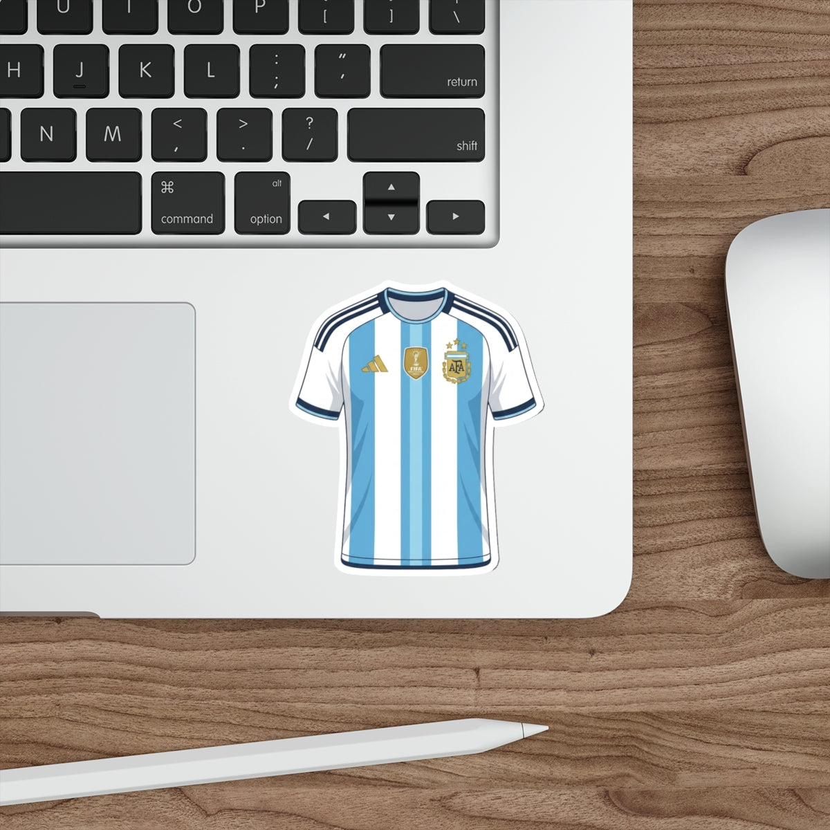 Argentina 2026 Home Kit Die-Cut Sticker – Football Vinyl Decal