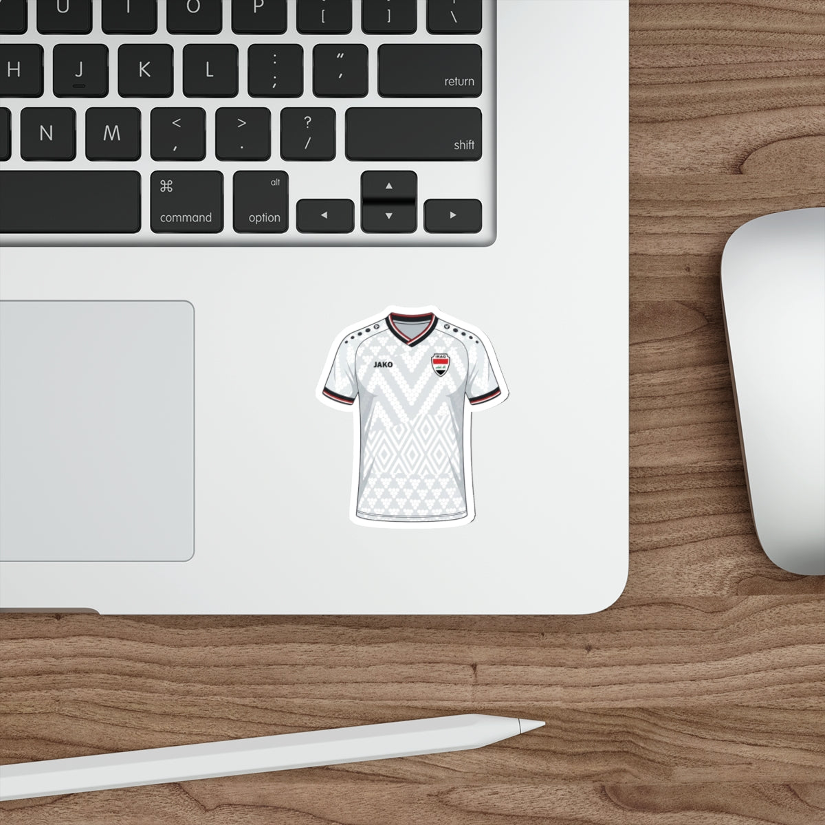 Iraq 2026 Home Kit Die-Cut Sticker – Football Vinyl Decal