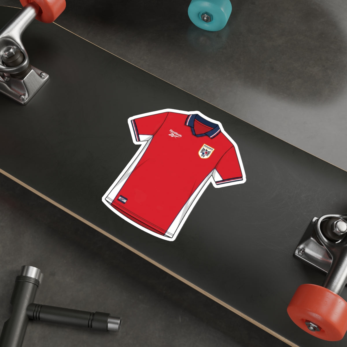 Panama 2026 Home Kit Die-Cut Sticker – Football Vinyl Decal