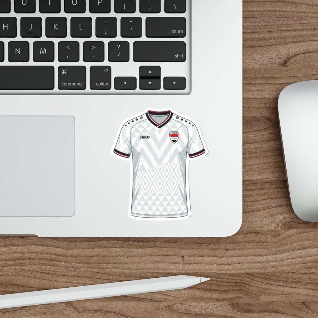 Iraq 2026 Home Kit Die-Cut Sticker – Football Vinyl Decal