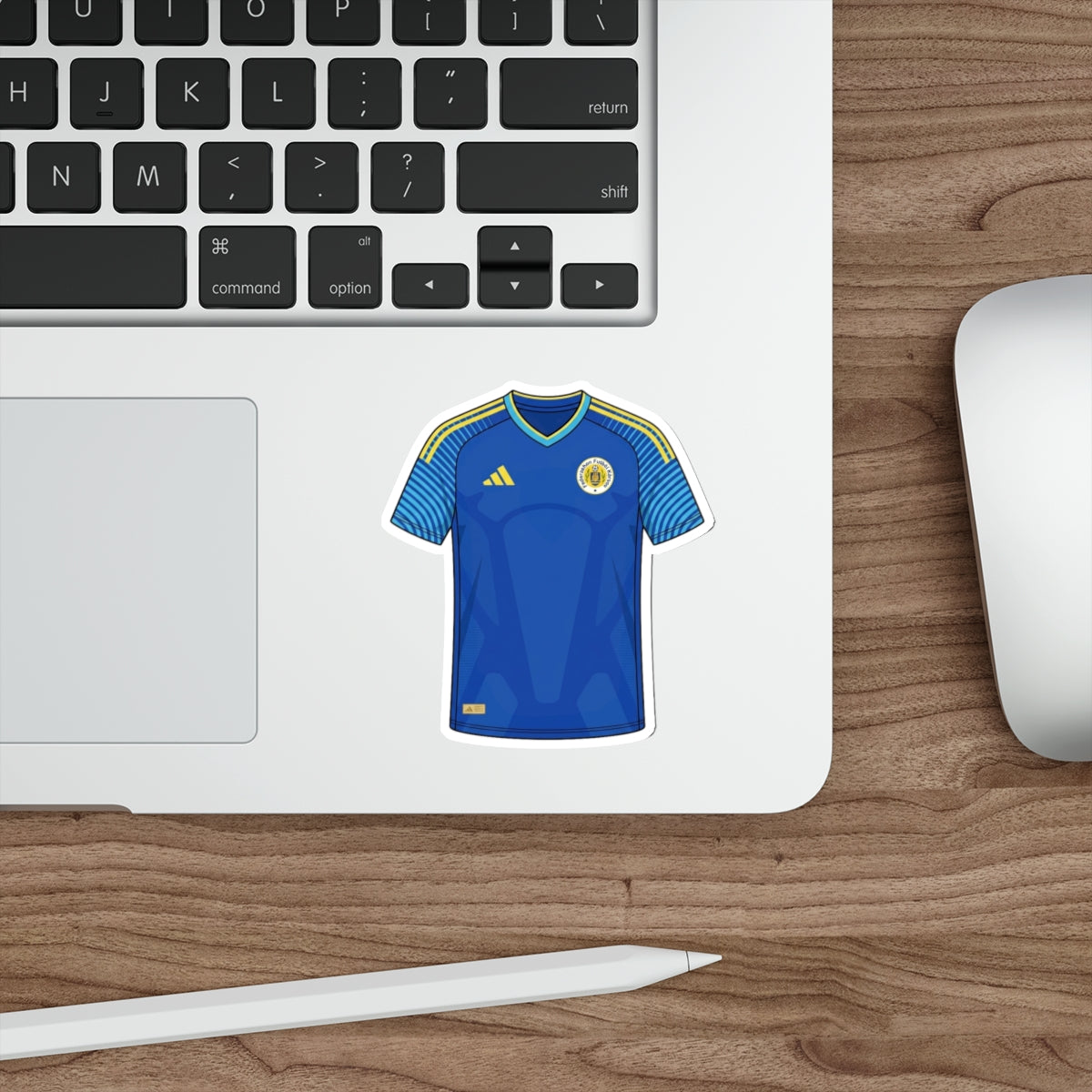 Curaçao 2026 Home Kit Die-Cut Sticker – Football Vinyl Decal