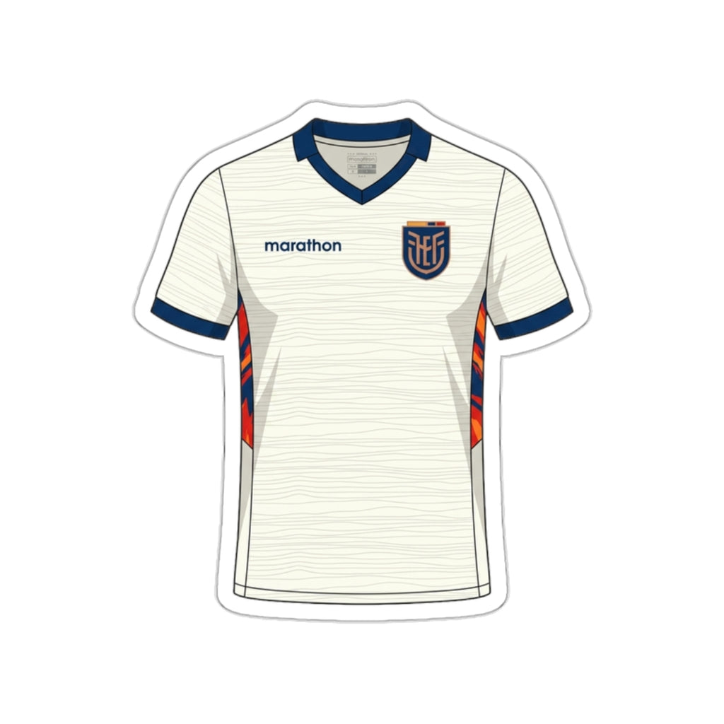 Ecuador 2026 Third Kit Die-Cut Sticker – Football Vinyl Decal