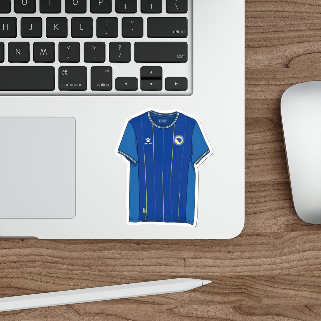 Bosnia & Herzegovina 2026 Home Kit Die-Cut Sticker – Soccer Vinyl Decal