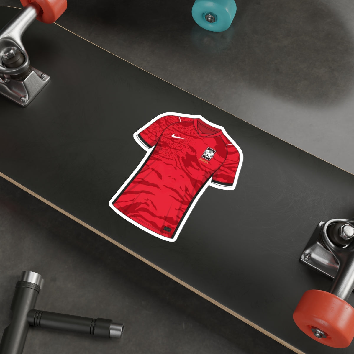 South Korea 2020 Home Kit Die-Cut Sticker – Football Vinyl Decal