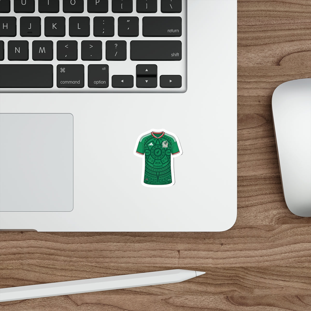 Mexico 2026 Home Kit Die-Cut Sticker – Aztec Design Football Decal