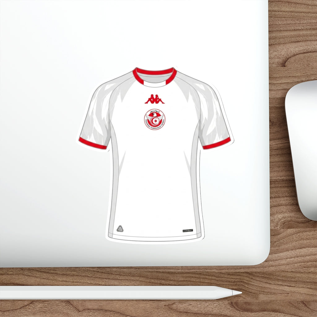 Tunisia 2026 Home Kit Die-Cut Sticker – Football Vinyl Decal