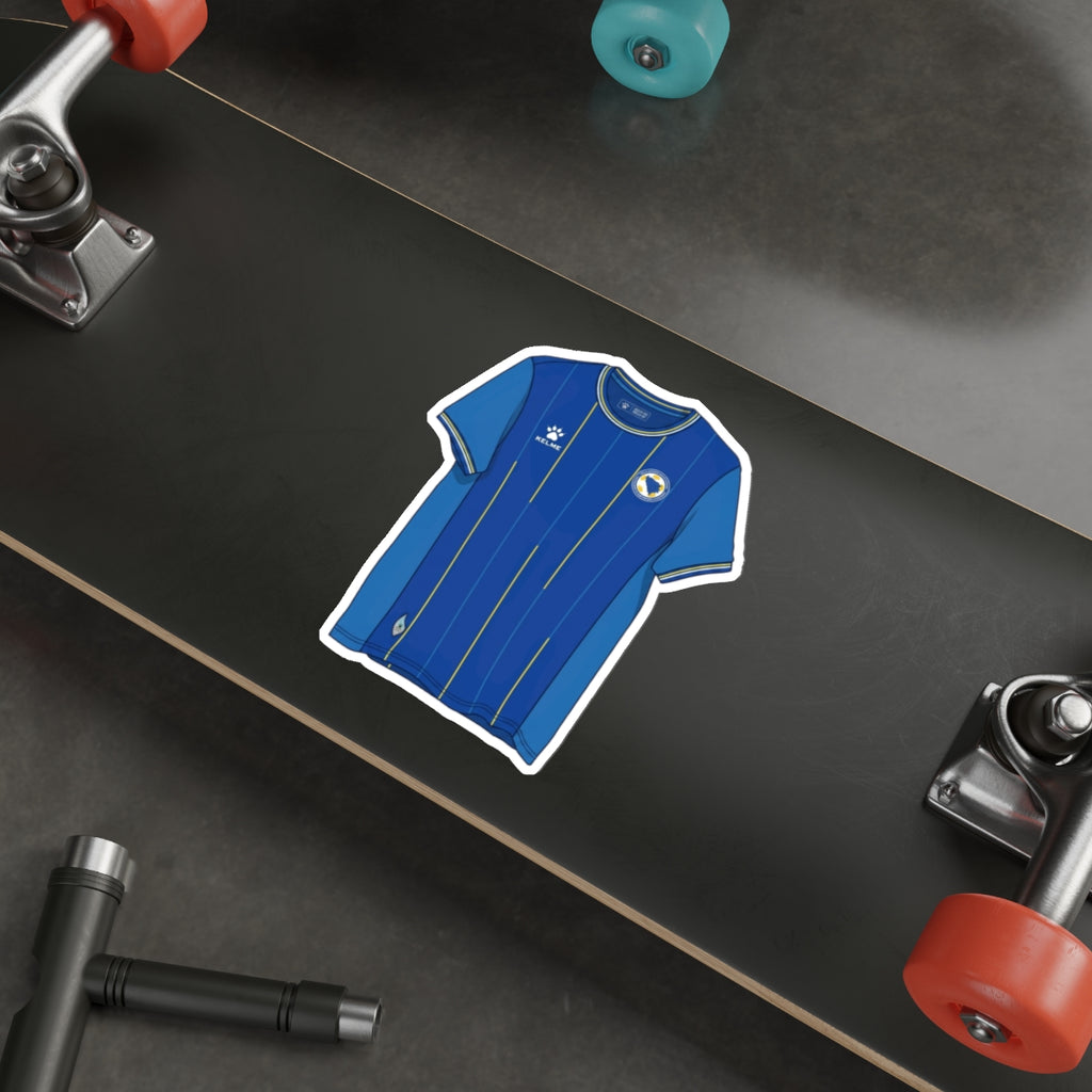 Bosnia & Herzegovina 2026 Home Kit Die-Cut Sticker – Soccer Vinyl Decal