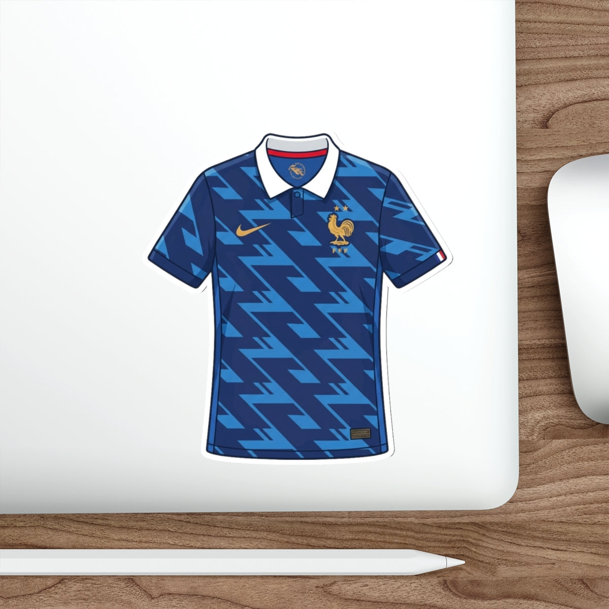 France 2026 Home Kit Die-Cut Sticker – Football Vinyl Decal