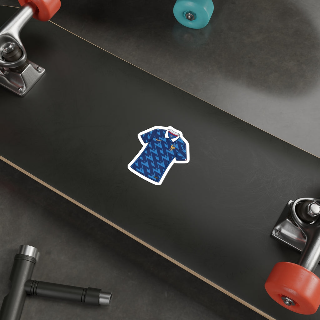 France 2026 Home Kit Die-Cut Sticker – Football Vinyl Decal