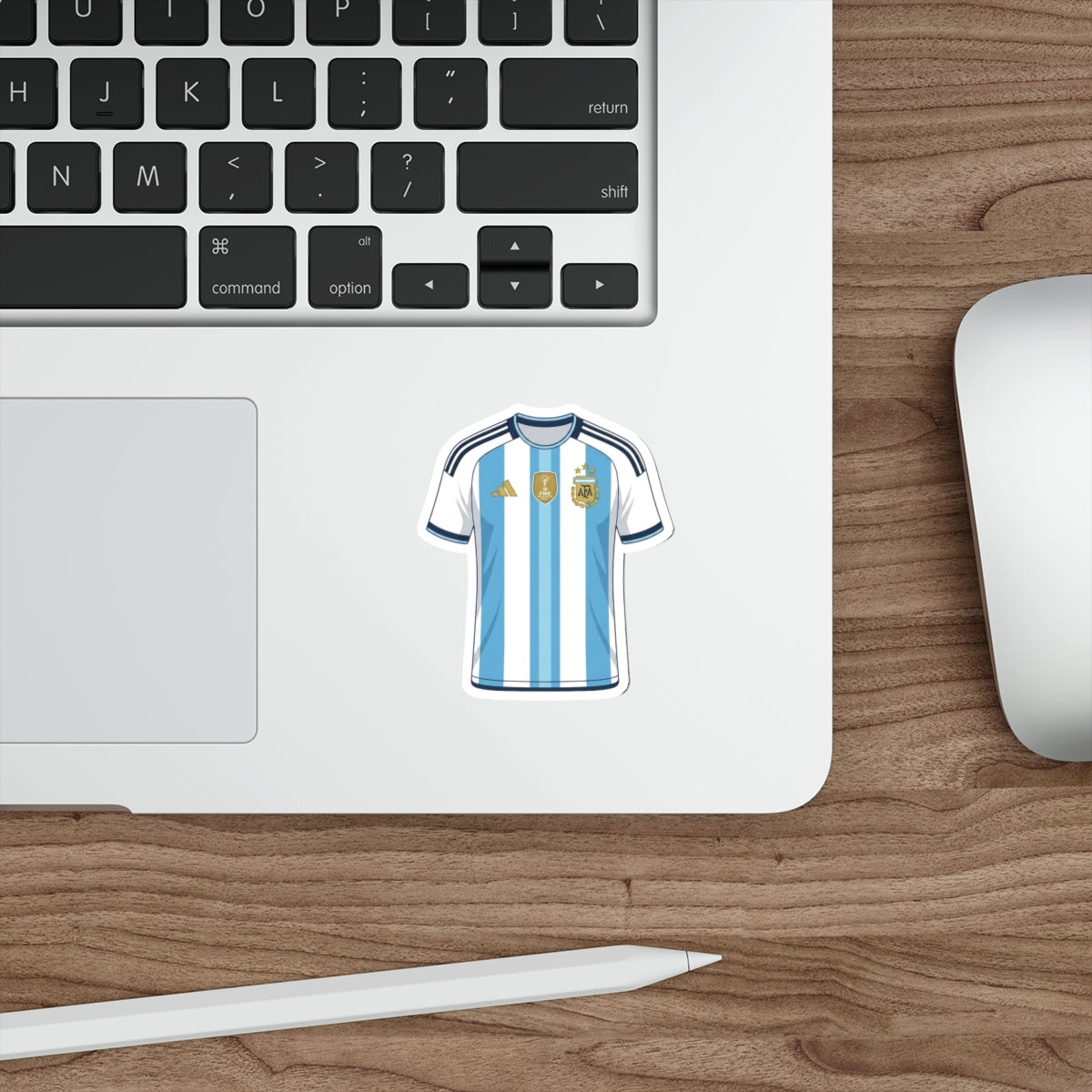 Argentina 2026 Home Kit Die-Cut Sticker – Football Vinyl Decal
