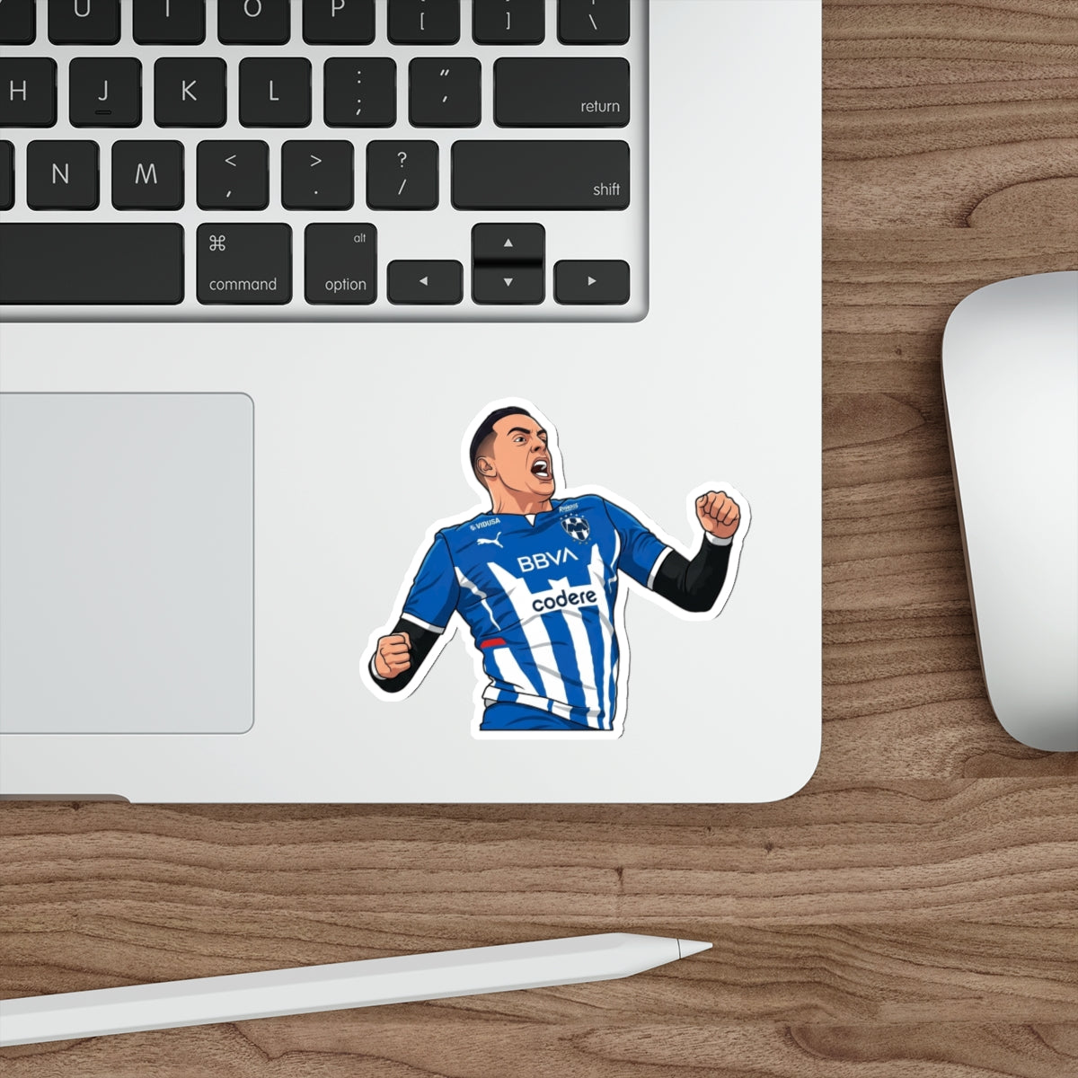 Rogelio Funes Mori Monterrey Goal Celebration Photo